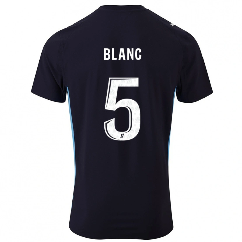Danxen Herren Amandine Blanc #5 Schwarz Himmelblau Auswärtstrikot Trikot 2025/26 T-Shirt Schweiz