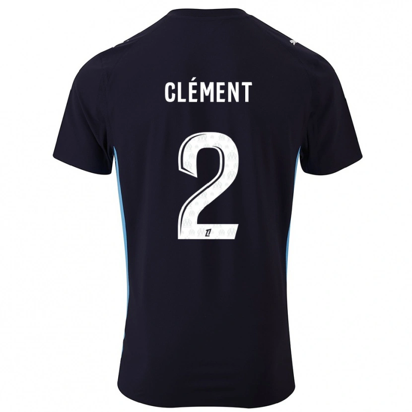 Danxen Herren Mathis Clément #2 Schwarz Himmelblau Auswärtstrikot Trikot 2025/26 T-Shirt Schweiz