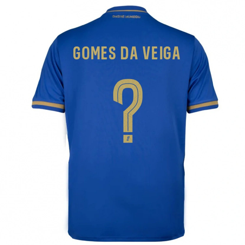 Danxen Herren Melvin Gomes #0 Blau Gold Auswärtstrikot Trikot 2025/26 T-Shirt Schweiz