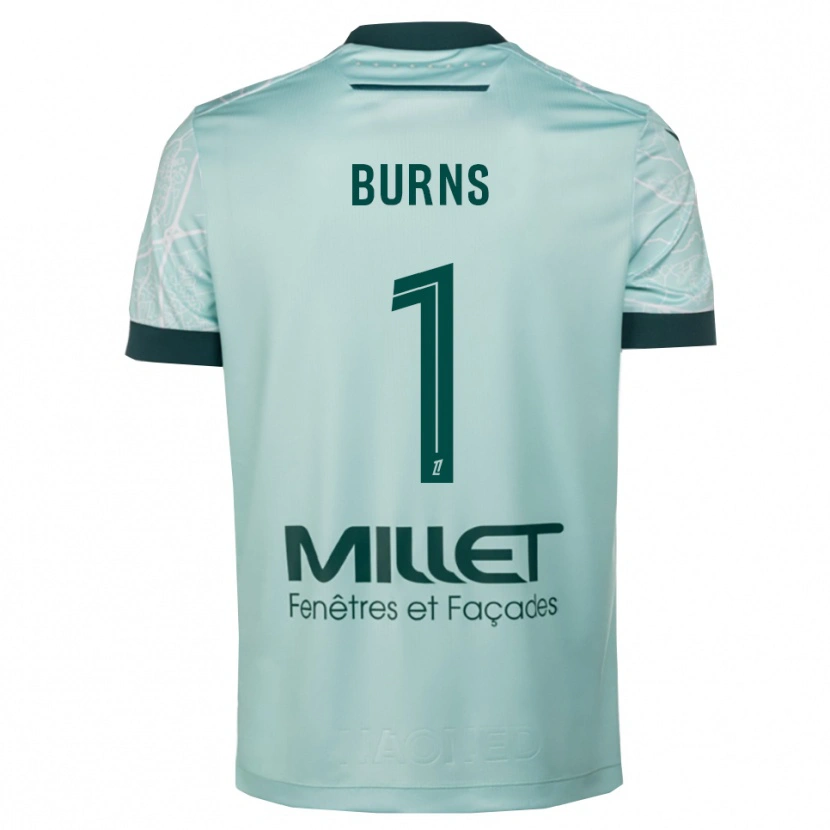 Danxen Herren Emily Burns #1 Grün Weiß Auswärtstrikot Trikot 2025/26 T-Shirt Schweiz