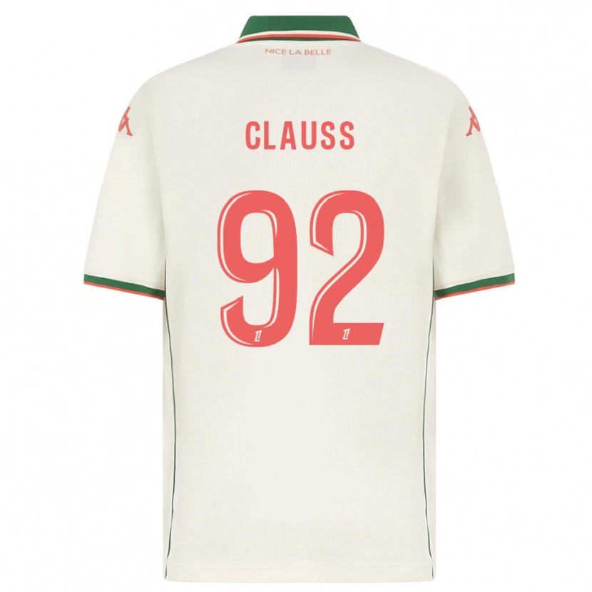 Danxen Herren Jonathan Clauss #92 Weiß Grün Auswärtstrikot Trikot 2025/26 T-Shirt Schweiz