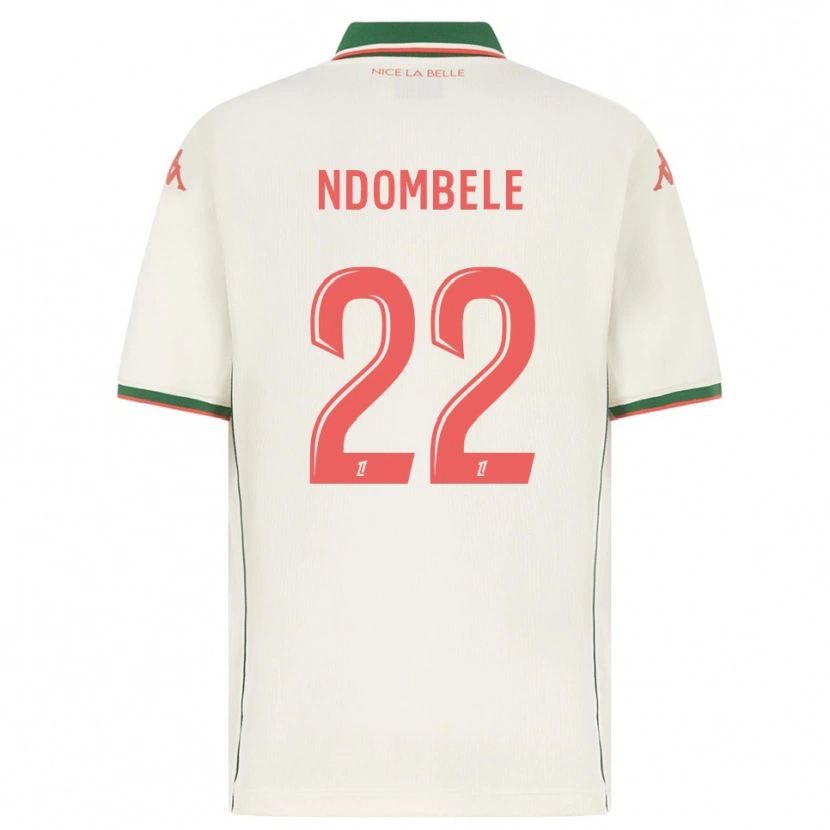 Danxen Herren Tanguy Ndombélé #22 Weiß Grün Auswärtstrikot Trikot 2025/26 T-Shirt Schweiz