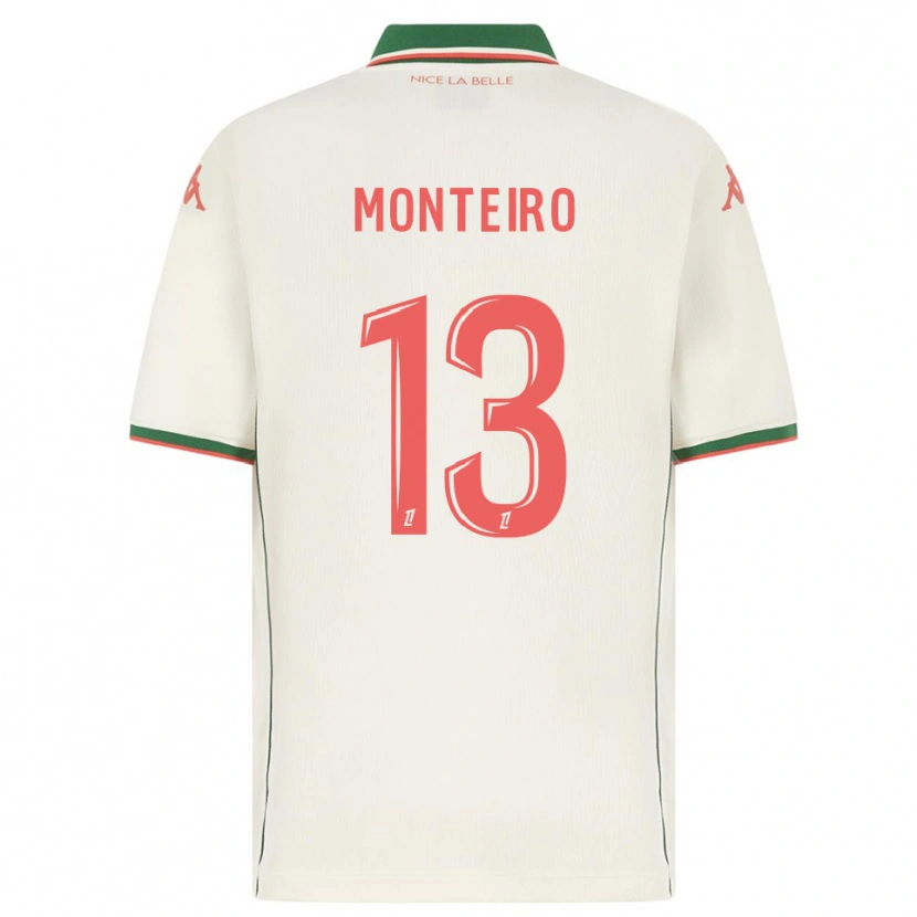 Danxen Herren Laurenzo Monteiro #13 Weiß Grün Auswärtstrikot Trikot 2025/26 T-Shirt Schweiz