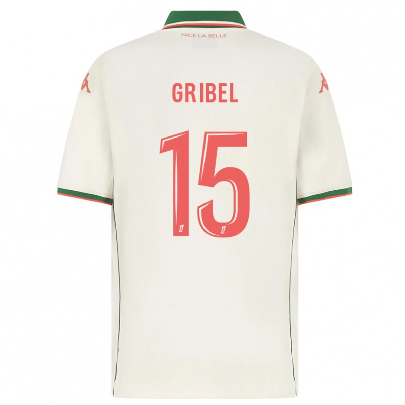 Danxen Herren Naomie Gribel #15 Weiß Grün Auswärtstrikot Trikot 2025/26 T-Shirt Schweiz