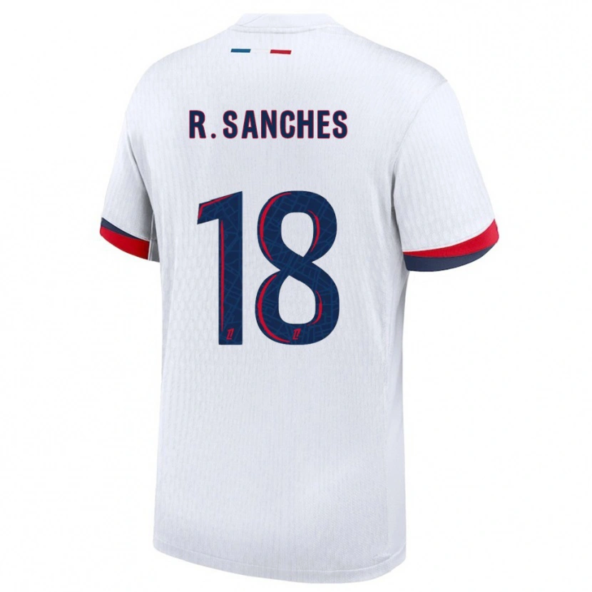 Danxen Herren Renato Sanches #18 Weiß Rot Auswärtstrikot Trikot 2025/26 T-Shirt Schweiz