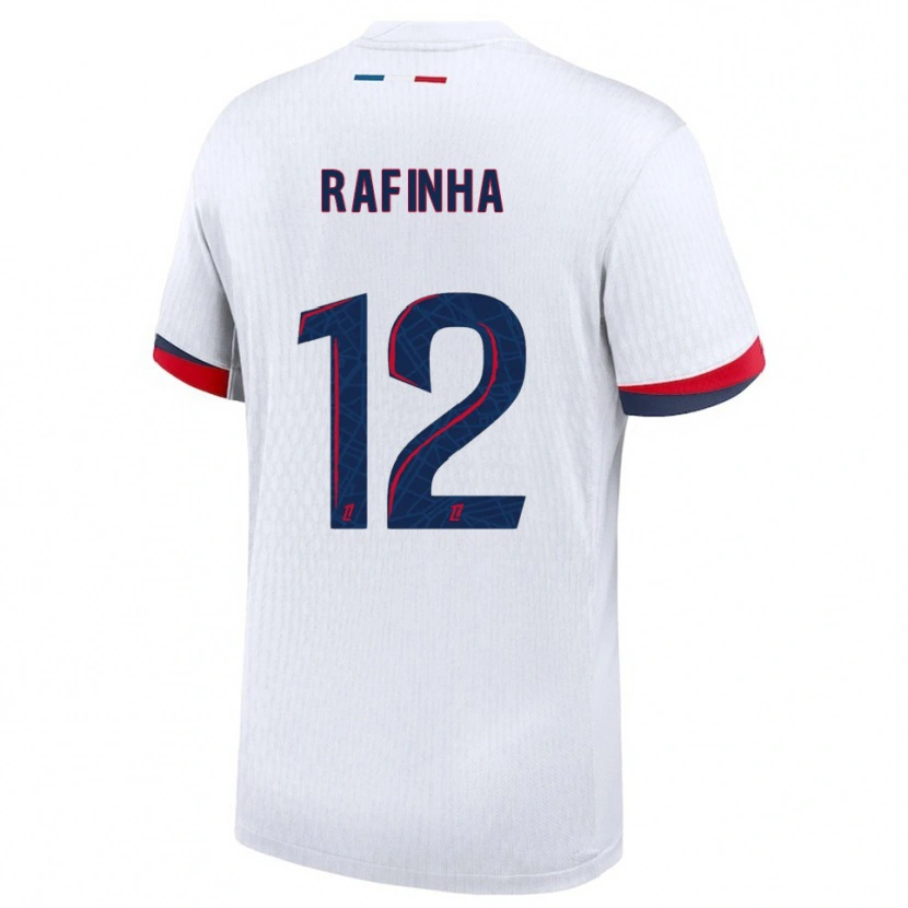 Danxen Herren Rafinha #12 Weiß Rot Auswärtstrikot Trikot 2025/26 T-Shirt Schweiz