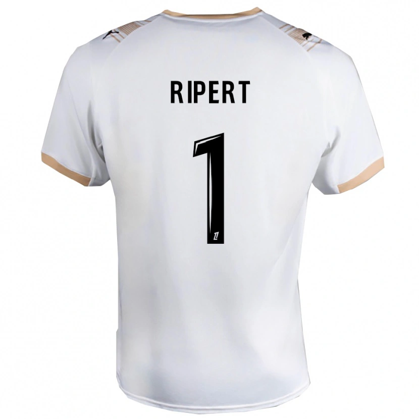 Danxen Herren Léo Ripert #1 Weiß Schwarz Auswärtstrikot Trikot 2025/26 T-Shirt Schweiz