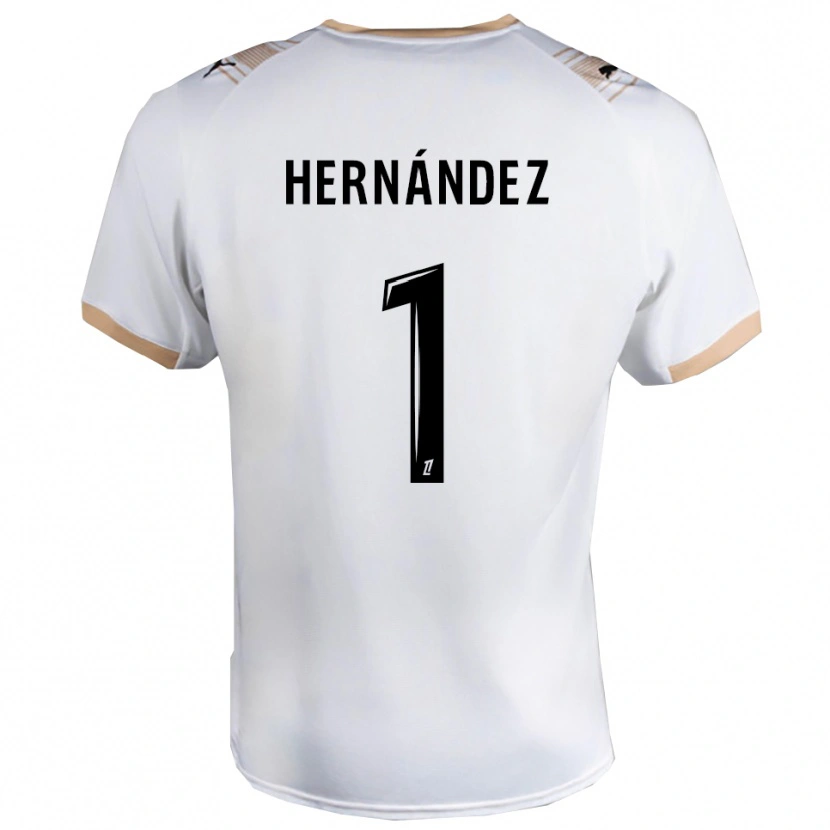Danxen Herren Melvin Hernández #1 Weiß Schwarz Auswärtstrikot Trikot 2025/26 T-Shirt Schweiz