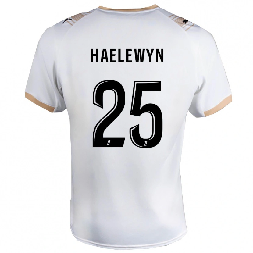 Danxen Herren Marion Haelewyn #25 Weiß Schwarz Auswärtstrikot Trikot 2025/26 T-Shirt Schweiz