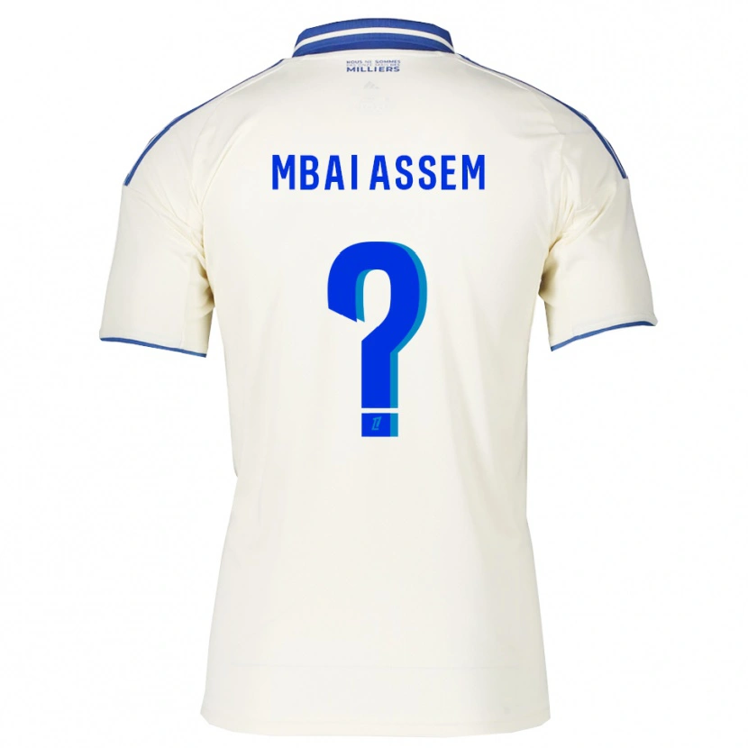 Danxen Herren Chris Mbaï-Assem #0 Champagner Blau Auswärtstrikot Trikot 2025/26 T-Shirt Schweiz