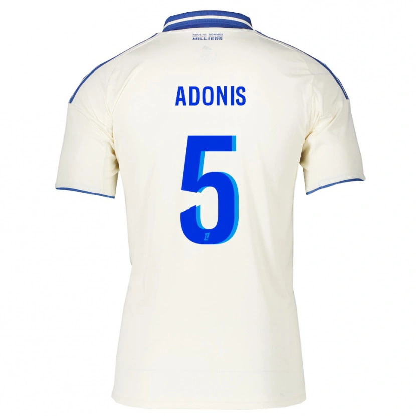 Danxen Herren Erwan Adonis #5 Champagner Blau Auswärtstrikot Trikot 2025/26 T-Shirt Schweiz