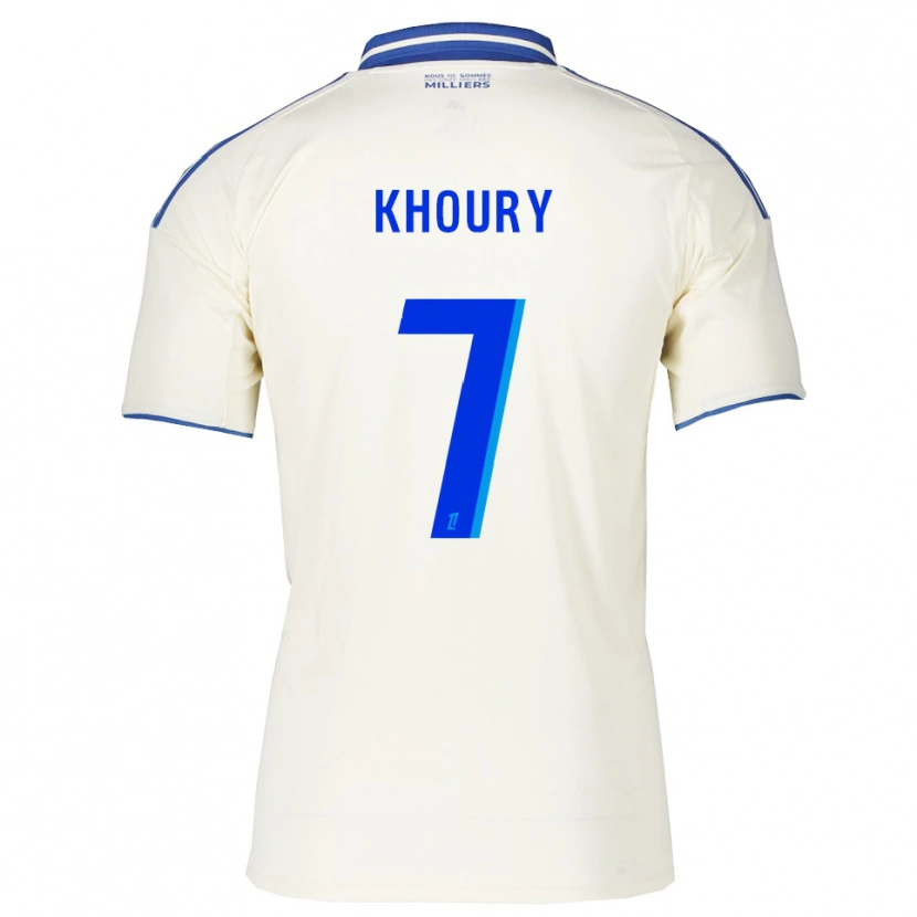 Danxen Herren Pilar Khoury #7 Champagner Blau Auswärtstrikot Trikot 2025/26 T-Shirt Schweiz