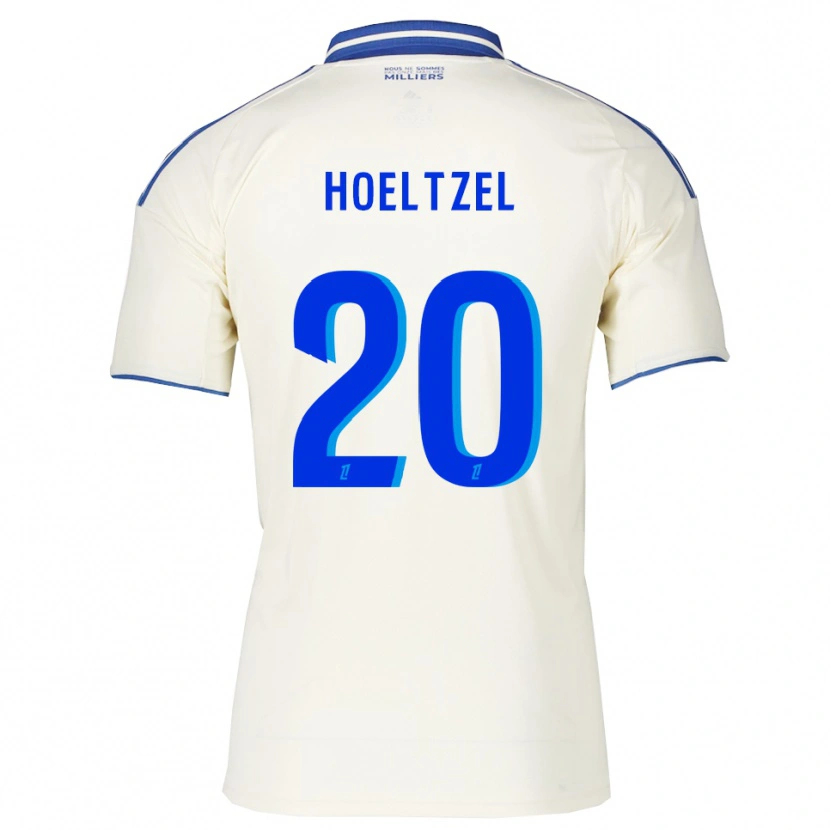 Danxen Herren Mégane Hoeltzel #20 Champagner Blau Auswärtstrikot Trikot 2025/26 T-Shirt Schweiz