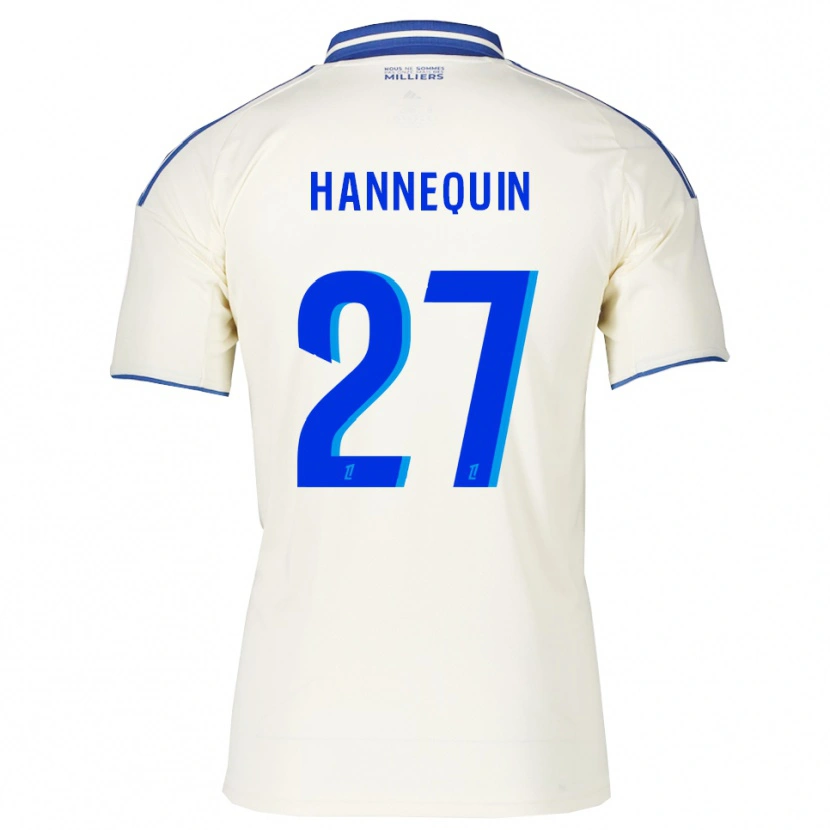 Danxen Herren Laurine Hannequin #27 Champagner Blau Auswärtstrikot Trikot 2025/26 T-Shirt Schweiz