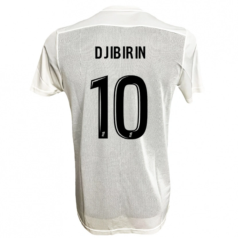Danxen Herren Harouna Djibirin #10 Schwarz Weiß Auswärtstrikot Trikot 2025/26 T-Shirt Schweiz