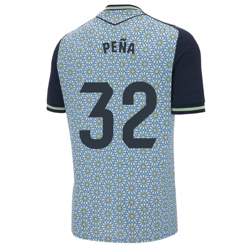 Danxen Herren Marcos Peña #32 Blau Marine Auswärtstrikot Trikot 2025/26 T-Shirt Schweiz