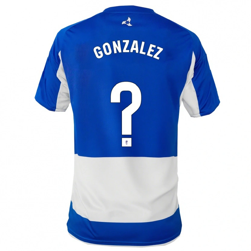 Danxen Herren Paco González #0 Blau Weiß Auswärtstrikot Trikot 2025/26 T-Shirt Schweiz