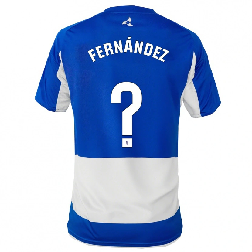 Danxen Herren Iker Fernández #0 Blau Weiß Auswärtstrikot Trikot 2025/26 T-Shirt Schweiz