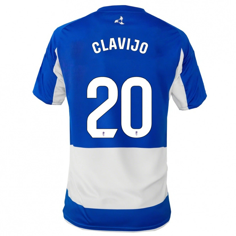 Danxen Herren Dani Clavijo #20 Blau Weiß Auswärtstrikot Trikot 2025/26 T-Shirt Schweiz