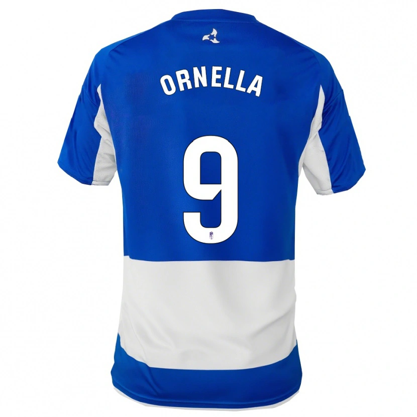 Danxen Herren Ornella María Vignola Cabot #9 Blau Weiß Auswärtstrikot Trikot 2025/26 T-Shirt Schweiz