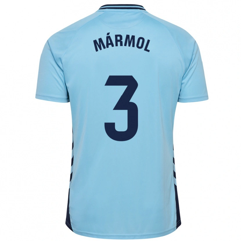 Danxen Herren Mika Mármol #3 Himmelblau Auswärtstrikot Trikot 2025/26 T-Shirt Schweiz