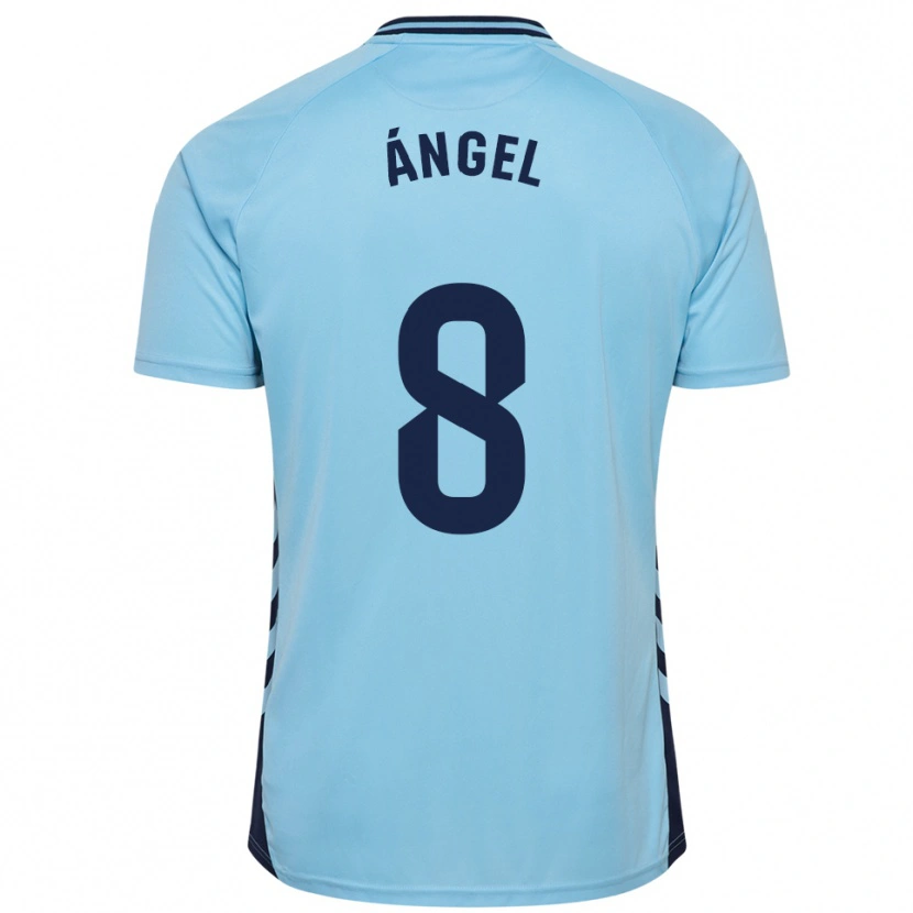 Danxen Herren José Ángel #8 Himmelblau Auswärtstrikot Trikot 2025/26 T-Shirt Schweiz
