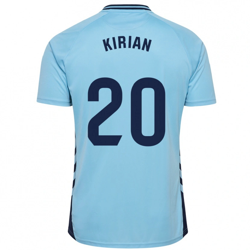 Danxen Herren Kirian Rodríguez #20 Himmelblau Auswärtstrikot Trikot 2025/26 T-Shirt Schweiz