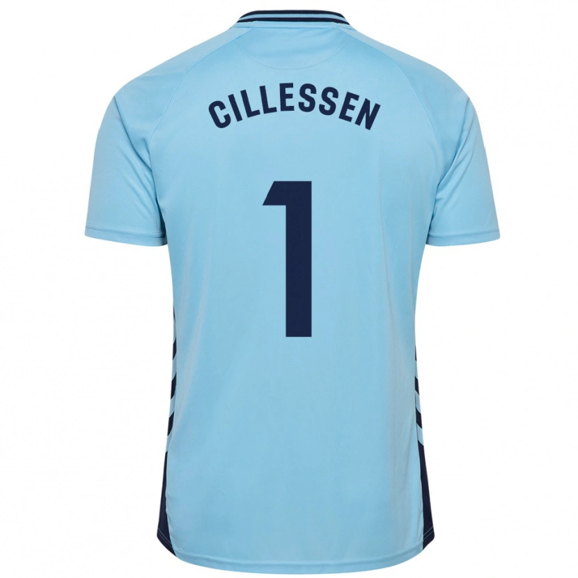 Danxen Herren Jasper Cillessen #1 Himmelblau Auswärtstrikot Trikot 2025/26 T-Shirt Schweiz