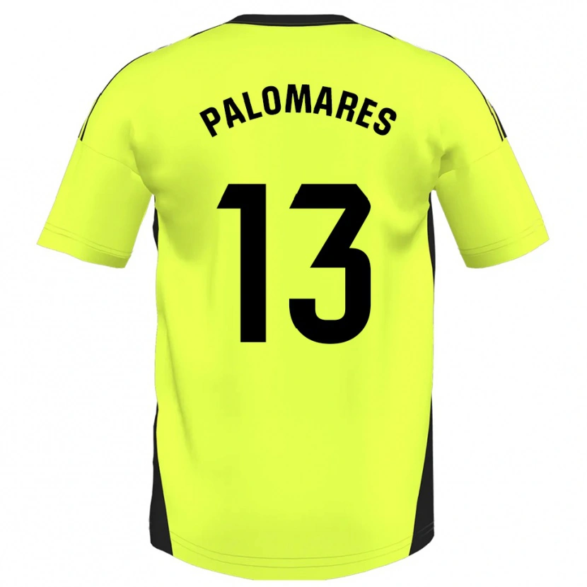 Danxen Herren Juanpa Palomares #13 Fluoreszierendes Gelb Auswärtstrikot Trikot 2025/26 T-Shirt Schweiz