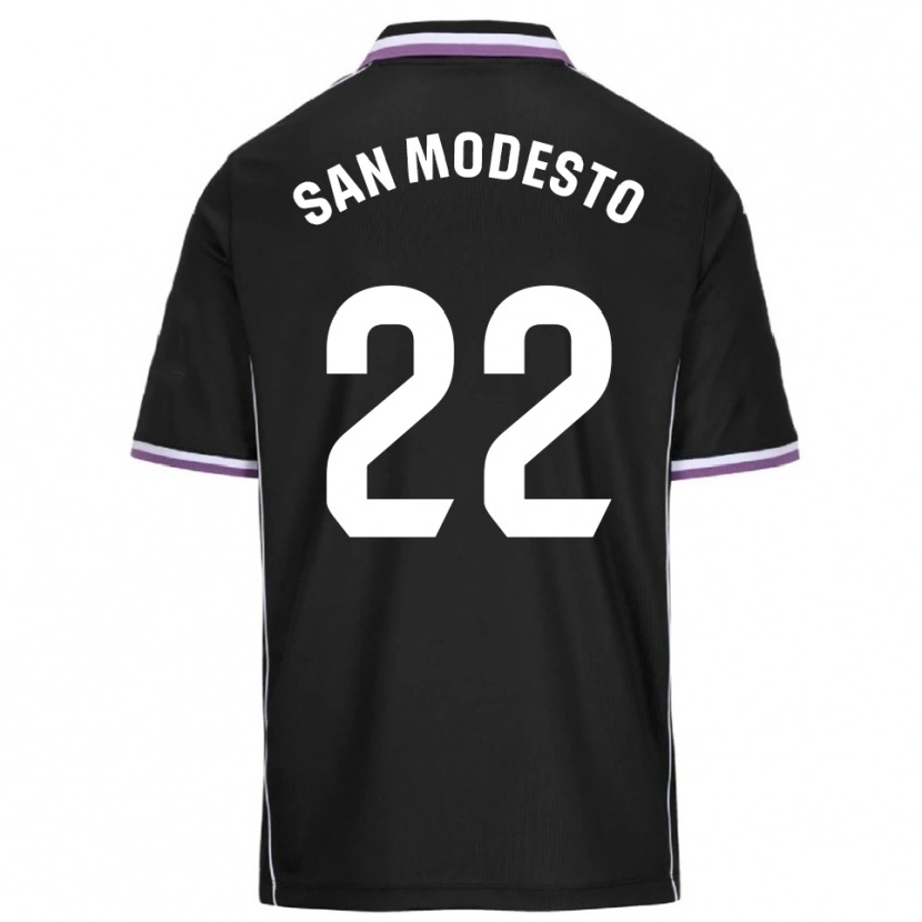 Danxen Herren Hugo San Modesto #22 Lila Schwarz Auswärtstrikot Trikot 2025/26 T-Shirt Schweiz