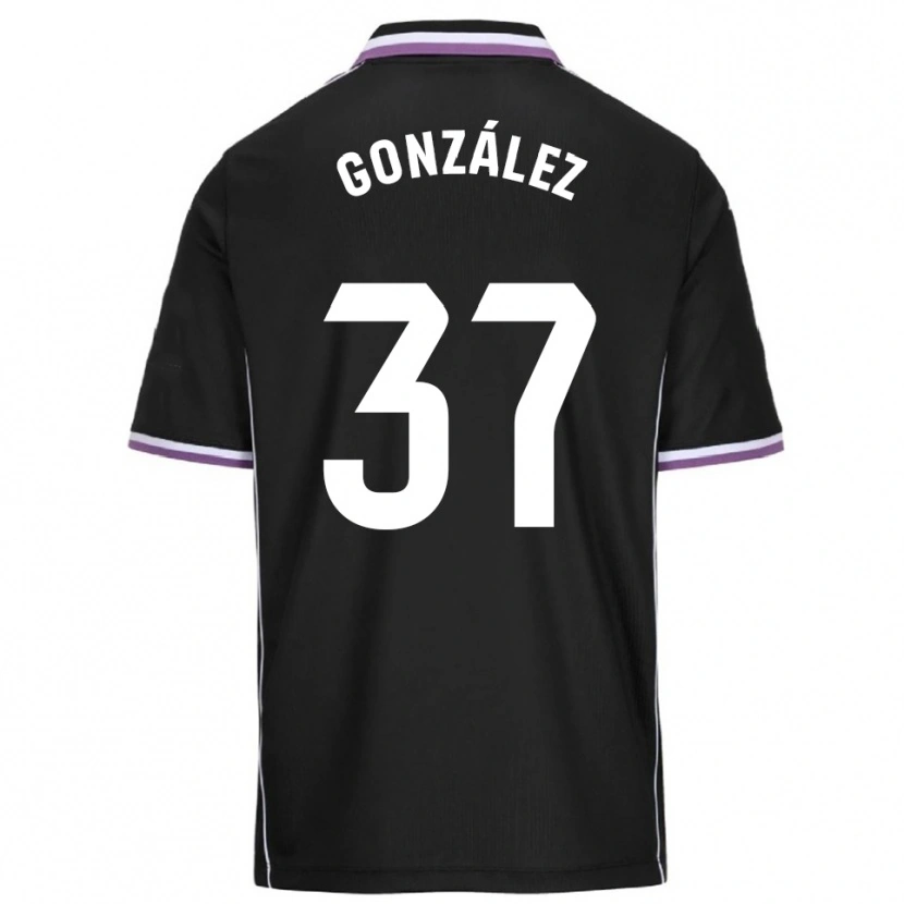 Danxen Herren Raúl González #37 Lila Schwarz Auswärtstrikot Trikot 2025/26 T-Shirt Schweiz