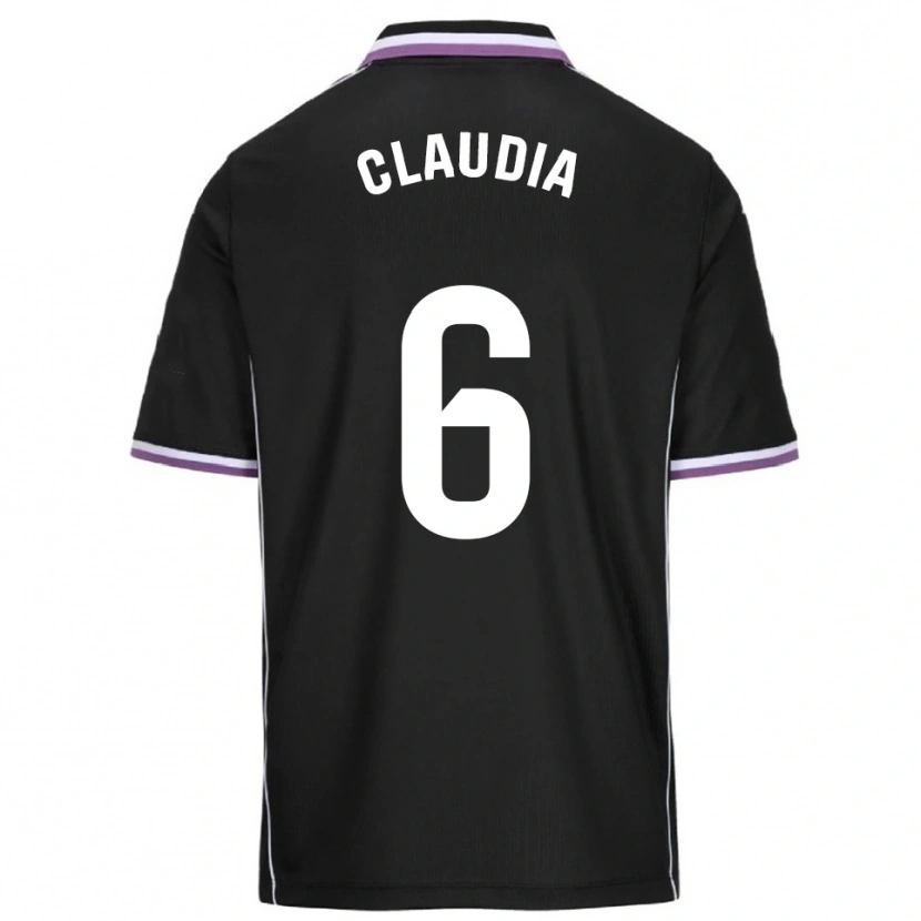Danxen Herren Claudia Gómez Villagrá #6 Lila Schwarz Auswärtstrikot Trikot 2025/26 T-Shirt Schweiz