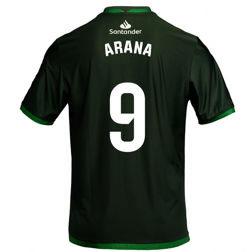 Danxen Herren Juan Carlos Arana #9 Dunkelgrün Auswärtstrikot Trikot 2025/26 T-Shirt Schweiz