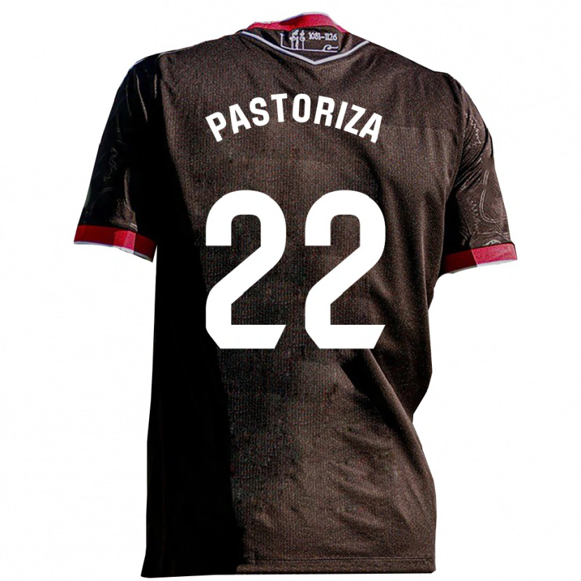 Danxen Herren Agustín Pastoriza #22 Schwarz Rot Auswärtstrikot Trikot 2025/26 T-Shirt Schweiz