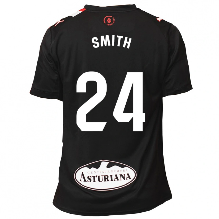 Danxen Herren Justin Smith #24 Schwarz Weiß Auswärtstrikot Trikot 2025/26 T-Shirt Schweiz