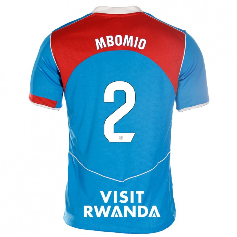 Danxen Herren Rony Mbomio #2 Blau Weiß Ausweichtrikot Trikot 2025/26 T-Shirt Schweiz