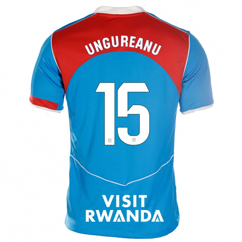 Danxen Herren Bogdan Ungureanu #15 Blau Weiß Ausweichtrikot Trikot 2025/26 T-Shirt Schweiz