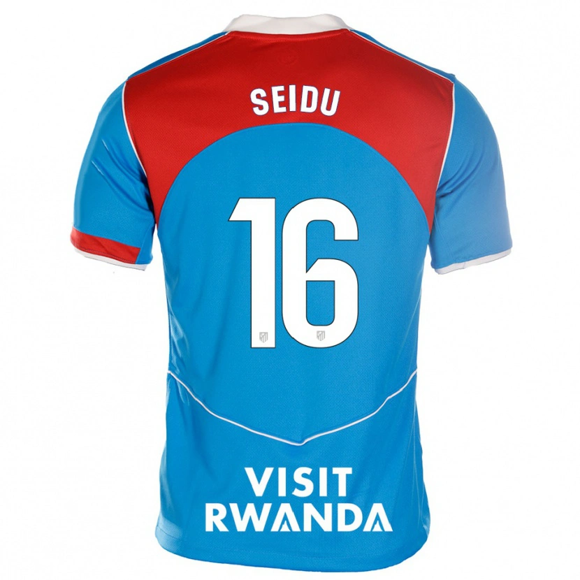 Danxen Herren Taufik Seidu #16 Blau Weiß Ausweichtrikot Trikot 2025/26 T-Shirt Schweiz