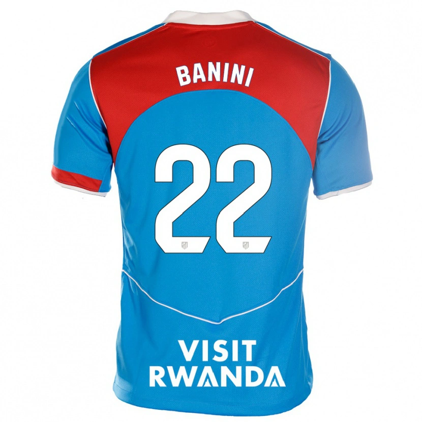 Danxen Herren Estefania Banini #22 Blau Weiß Ausweichtrikot Trikot 2025/26 T-Shirt Schweiz