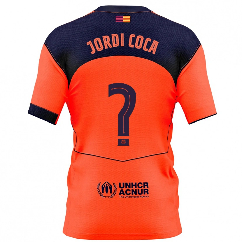 Danxen Herren Jordi Coca #0 Orange Marine Ausweichtrikot Trikot 2025/26 T-Shirt Schweiz