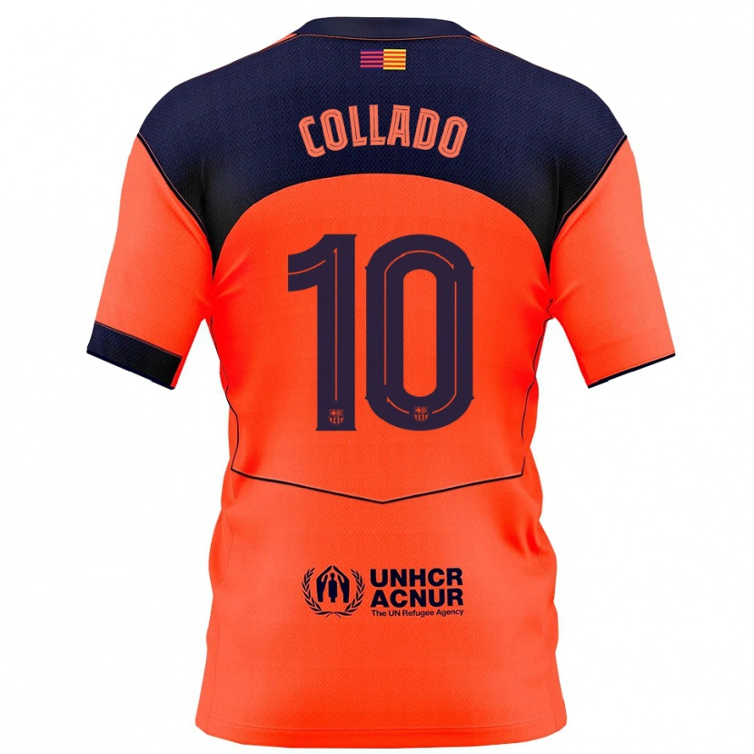 Danxen Herren Alex Collado #10 Orange Marine Ausweichtrikot Trikot 2025/26 T-Shirt Schweiz