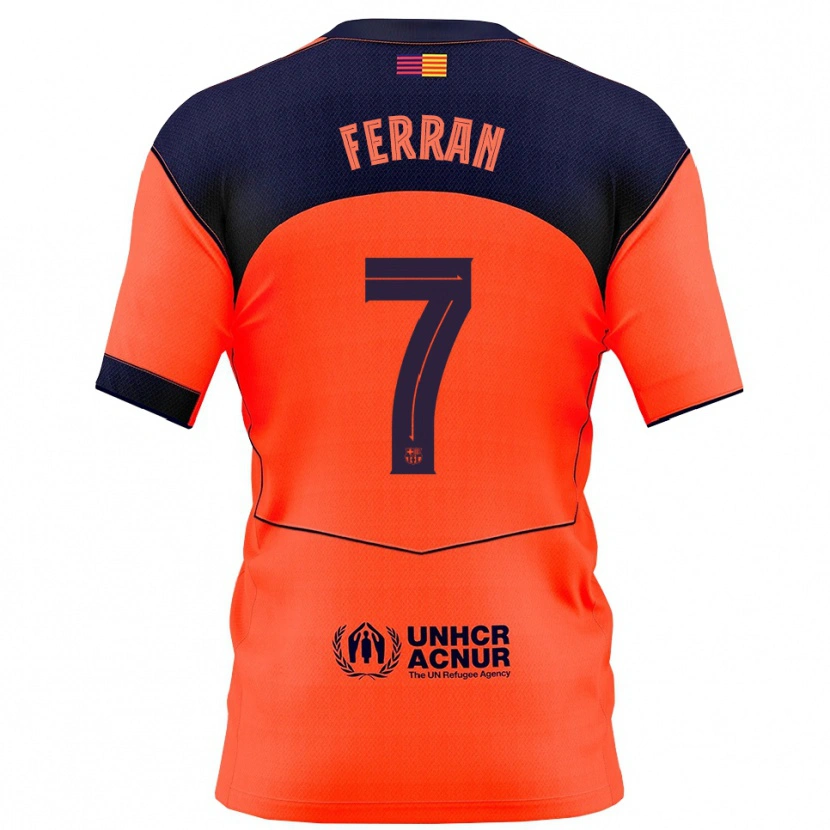 Danxen Herren Ferran Torres #7 Orange Marine Ausweichtrikot Trikot 2025/26 T-Shirt Schweiz