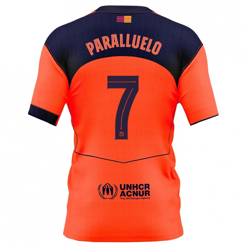 Danxen Herren Salma Paralluelo #7 Orange Marine Ausweichtrikot Trikot 2025/26 T-Shirt Schweiz