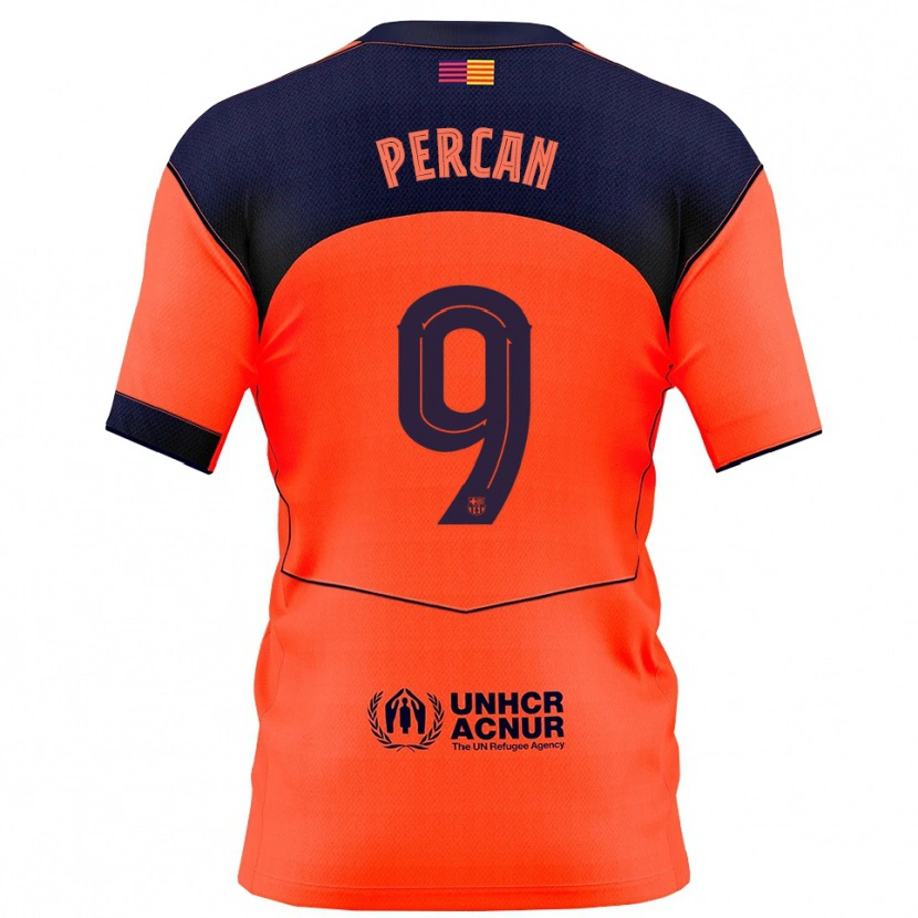Danxen Herren Diego Percan #9 Orange Marine Ausweichtrikot Trikot 2025/26 T-Shirt Schweiz