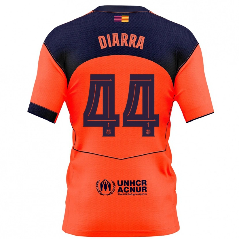 Danxen Herren Ibrahim Diarra #44 Orange Marine Ausweichtrikot Trikot 2025/26 T-Shirt Schweiz
