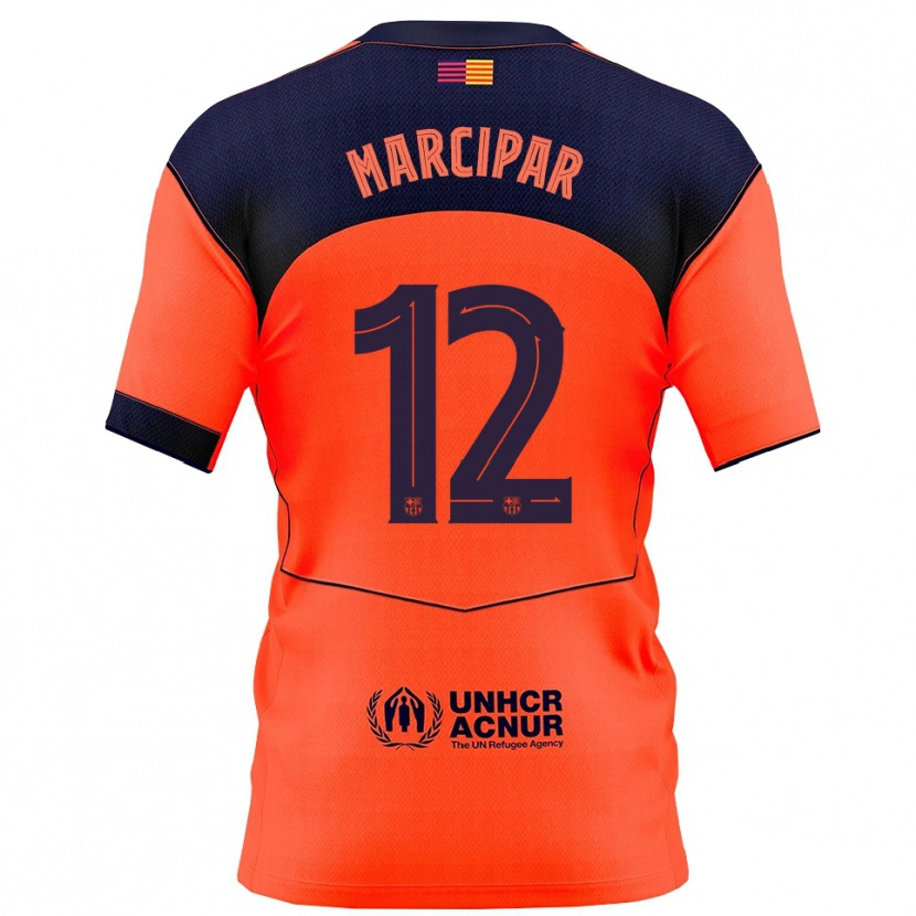 Danxen Herren Nico Marcipar #12 Orange Marine Ausweichtrikot Trikot 2025/26 T-Shirt Schweiz