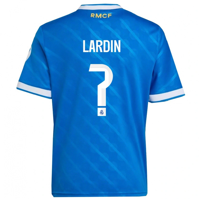Danxen Herren Carlos Lardin #0 Blau Weiß Ausweichtrikot Trikot 2025/26 T-Shirt Schweiz