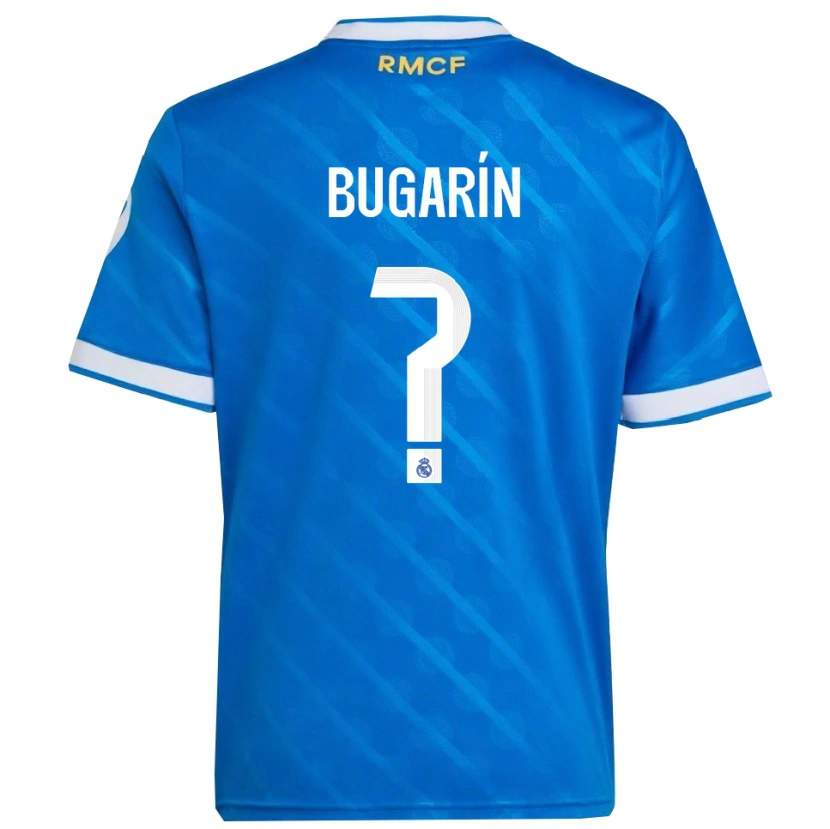 Danxen Herren Bryan Bugarín #0 Blau Weiß Ausweichtrikot Trikot 2025/26 T-Shirt Schweiz