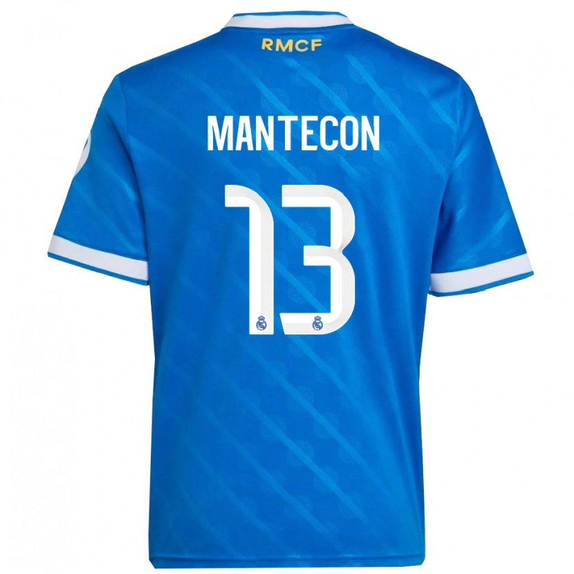 Danxen Herren Hugo Mantecón #13 Blau Weiß Ausweichtrikot Trikot 2025/26 T-Shirt Schweiz