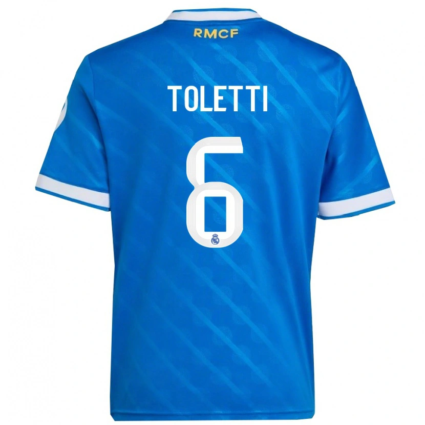 Danxen Herren Sandie Toletti #6 Blau Weiß Ausweichtrikot Trikot 2025/26 T-Shirt Schweiz
